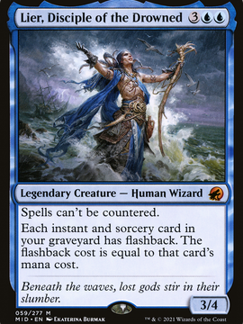 Lier, Disciple of the Drowned (MID-059) - Innistrad: Midnight Hunt