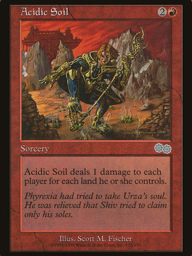 Acidic Soil (USG-172) - Urza's Saga