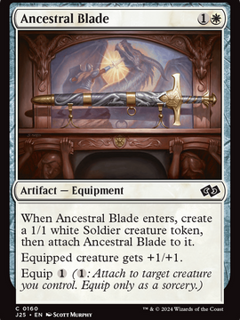 Ancestral Blade (J25-160) - Foundations Jumpstart