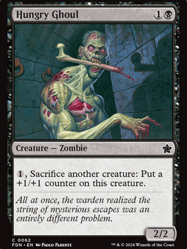 Hungry Ghoul (FDN-062) - Foundations Foil