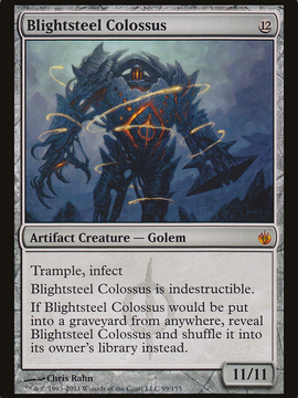 Blightsteel Colossus (MBS-099) - Mirrodin Besieged