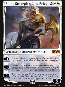 Ajani, Strength of the Pride (M20-002) - Core Set 2020
