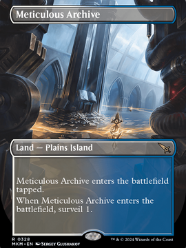 Meticulous Archive (MKM-328) - Murders at Karlov Manor (Borderless) Foil