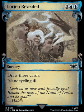 Lórien Revealed (LTR-511) - The Lord of the Rings: Tales of Middle-earth: (Showcase) Foil