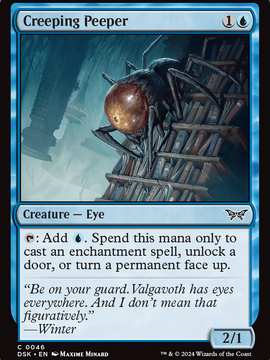 Creeping Peeper (DSK-046) - Duskmourn: House of Horror