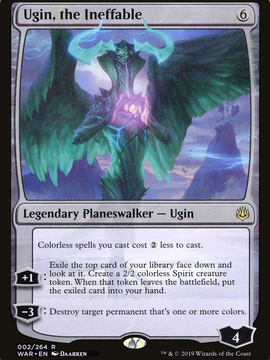 Ugin, the Ineffable (WAR-002) - War of the Spark