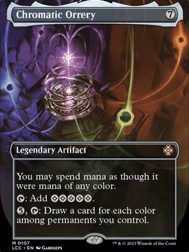 Chromatic Orrery (LCC-107) - The Lost Caverns of Ixalan Commander (Borderless) Foil
