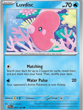 Luvdisc (047/193) [Scarlet & Violet: Paldea Evolved]