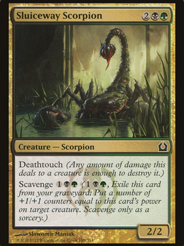Sluiceway Scorpion (RTR-198) - Return to Ravnica
