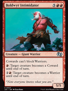 Boldwyr Intimidator (J25-527) - Foundations Jumpstart