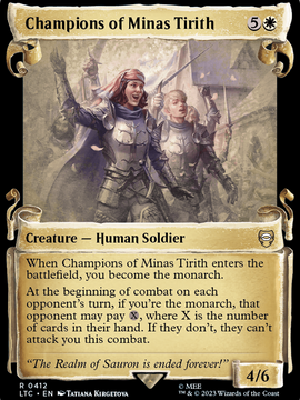 Champions of Minas Tirith (LTC-412) - Tales of Middle-earth Commander: (Showcase)