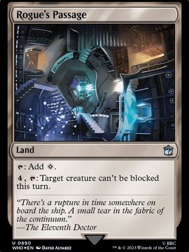 Rogue's Passage (WHO-890) - Doctor Who Foil