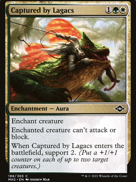 Captured by Lagacs (MH2-188) - Modern Horizons 2