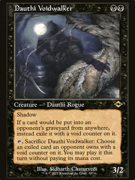 Dauthi Voidwalker (MH2-397) - Modern Horizons 2 Etched Foil