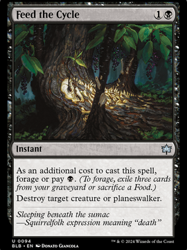 Feed the Cycle (BLB-094) - Bloomburrow