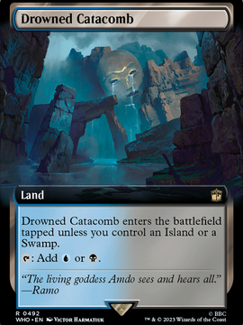 Drowned Catacomb (WHO-492) - Doctor Who: (Extended Art) Foil