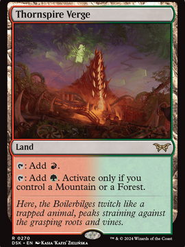 Thornspire Verge (DSK-270) - Duskmourn: House of Horror