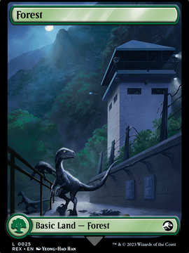 Forest // Forest (REX-025) - Jurassic World Collection