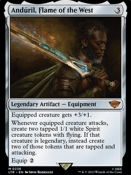 Andúril, Flame of the West (LTR-236) - The Lord of the Rings: Tales of Middle-earth