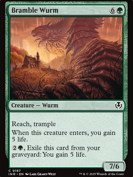 Bramble Wurm (INR-187) - Innistrad Remastered
