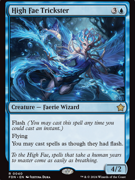 High Fae Trickster (FDN-040) - Foundations