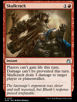 Skullcrack (RVR-125) - Ravnica Remastered Foil