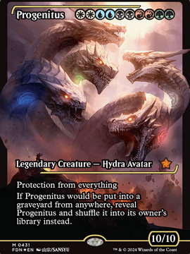 Progenitus (FDN-431) - Foundations: (Showcase) Foil