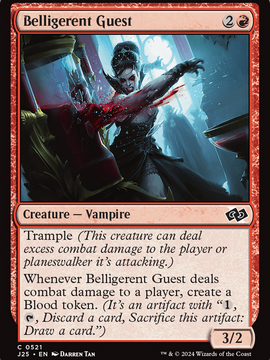 Belligerent Guest (J25-521) - Foundations Jumpstart