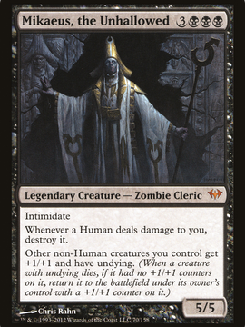 Mikaeus, the Unhallowed (DKA-070) - Dark Ascension