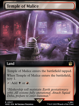 Temple of Malice (WHO-527) - Doctor Who: (Extended Art)