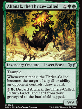 Altanak, the Thrice-Called (DSK-166) - Duskmourn: House of Horror