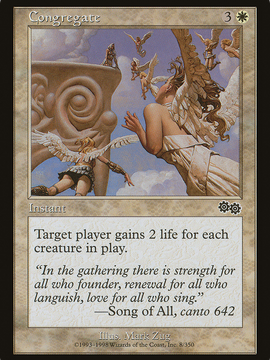 Congregate (USG-008) - Urza's Saga