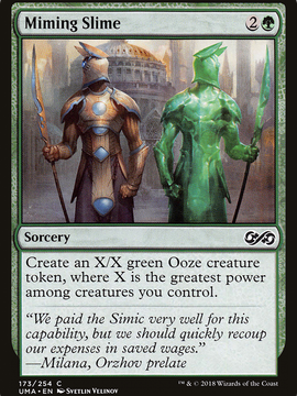 Miming Slime (UMA-173) - Ultimate Masters Foil