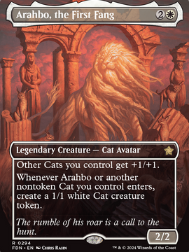 Arahbo, the First Fang (FDN-294) - Foundations (Borderless)