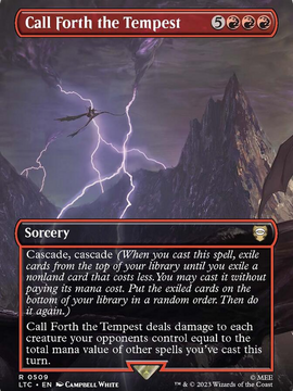 Call Forth the Tempest (LTC-509) - Tales of Middle-earth Commander (Borderless) Foil