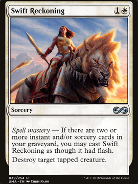 Swift Reckoning (UMA-039) - Ultimate Masters