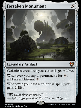 Forsaken Monument (CMM-950) - Commander Masters