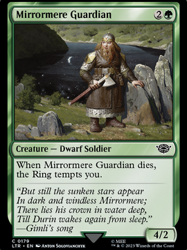 Mirrormere Guardian (LTR-179) - The Lord of the Rings: Tales of Middle-earth
