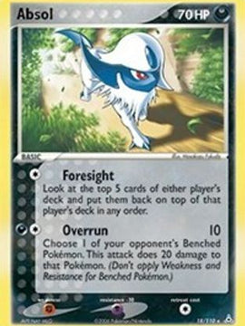 Absol (18/110) (Stamped) [EX: Holon Phantoms]