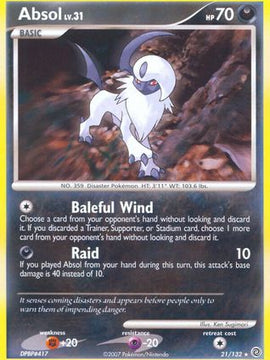 Absol (21/132) [Diamond & Pearl: Secret Wonders]