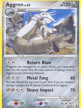 Aggron (14/111) [Platinum: Rising Rivals]