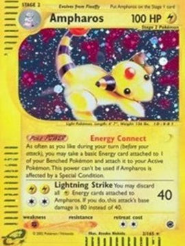 Ampharos (2) 2/165 - Expedition Holofoil