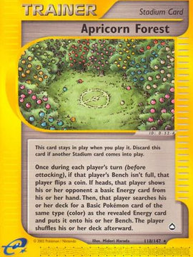 Apricorn Forest (118/147) [Aquapolis]