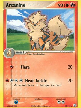 Arcanine (18/112) [EX: FireRed & LeafGreen]