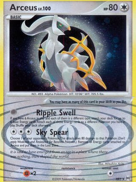 Arceus (AR5) [Arceus] Holofoil