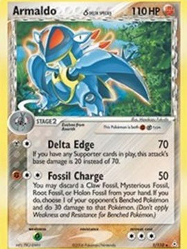 Armaldo (1/110) (Delta Species) [EX: Holon Phantoms]