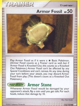 Armor Fossil (116) [Mysterious Treasures]