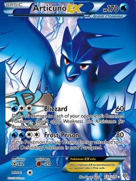 Articuno-EX (132) [Plasma Storm] Holofoil