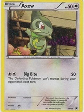Axew (BW26) [Black & White: Black Star Promos]