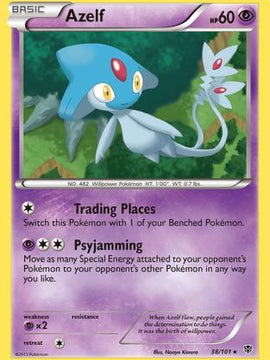 Azelf (38/101) [Black & White: Plasma Blast]